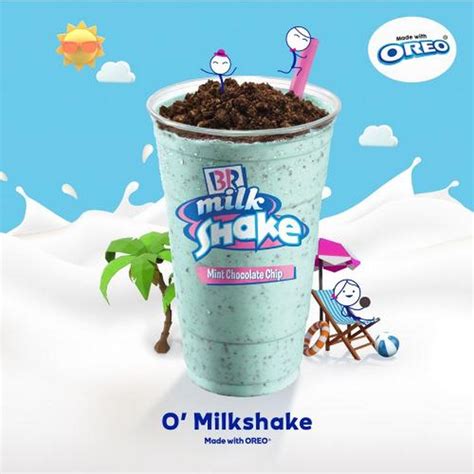 May Onward Baskin Robbins Oreo O Milkshake Promo