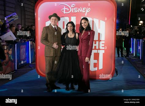 Actors John C Reilly From Left Sarah Silverman And Gal Gadot Pose