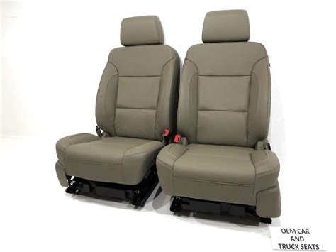 Gm Chevy Tahoe Suburban Yukon Oem Replacement Leather Seats 2015 2016 ...