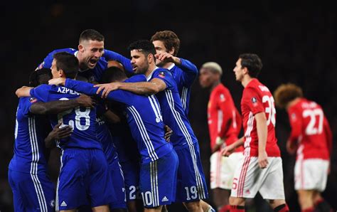 Chelsea Kalahkan Manchester United 4 Tim Lolos Ke Semifinal Piala Fa