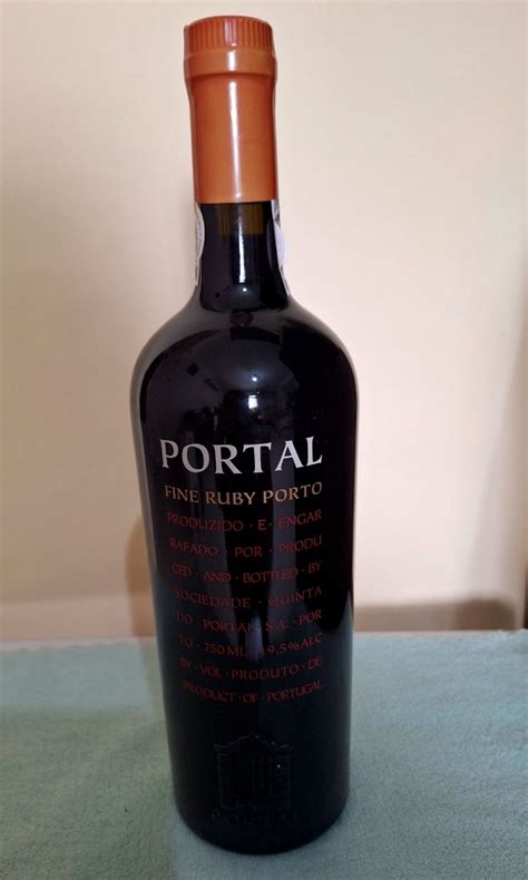 Portal Fine Ruby Porto Wine Ml Food Drinks Alcoholic Beverages