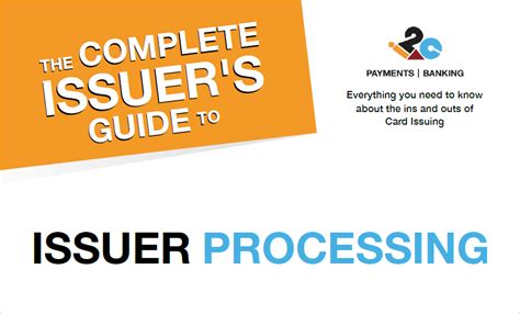 Ebook The Complete Issuer S Guide To Issuer Processing