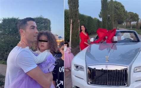 Georgina Rodríguez regala lujoso Rolls Royce a Cristiano Ronaldo