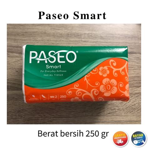 Jual Tissue Paseo Smart Facial Tisu Muka Tisue Wajah Soft Pack 250