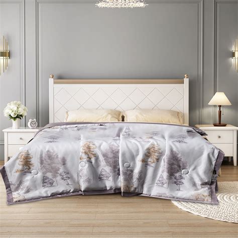 Cooling Comforter Summer Air Conditioning Quilt Ice Silk Naked Sleeping Blanket Cool Feeling