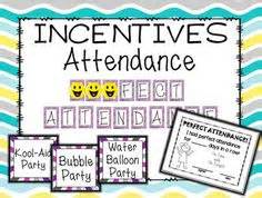 15 Best Attendance incentives ideas | attendance incentives, attendance, perfect attendance