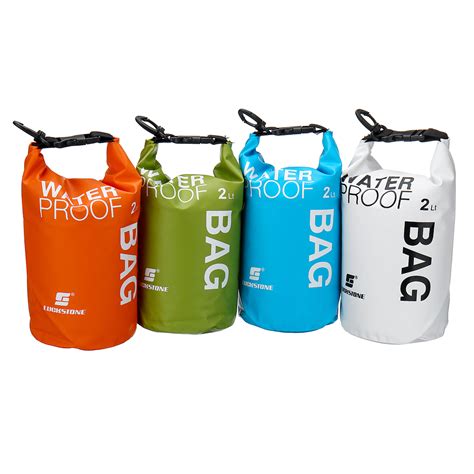 2L PVC Waterproof Dry Sack Bag Storage Backpack Pouch Camping Swimming