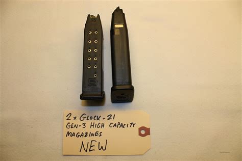 New Glock 21 High Capacity Magazines Gen 3 For Sale