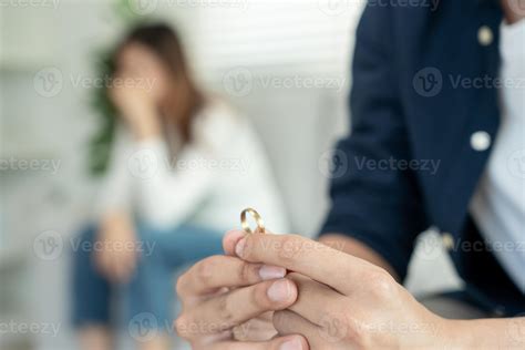 Divorce Man Remove Married Ring Couples Desperate And Disappointed After Marriage Husband