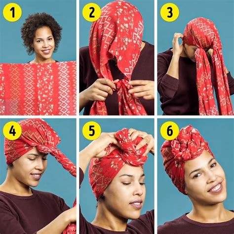 How To Tie A Headscarf Hair Wrap Scarf Head Scarf Styles African