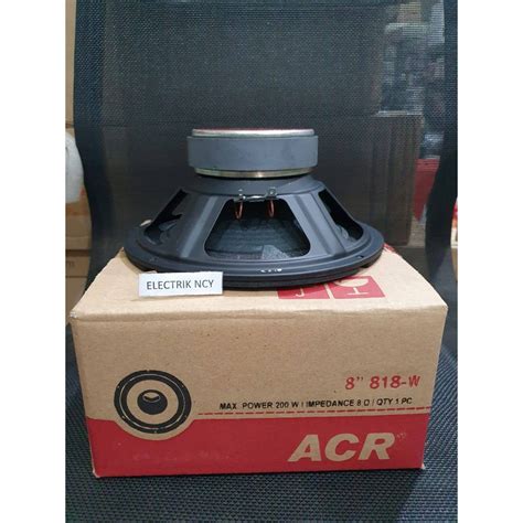 Inch Acr W Woofer Speaker Acr Watt Woofer Speaker