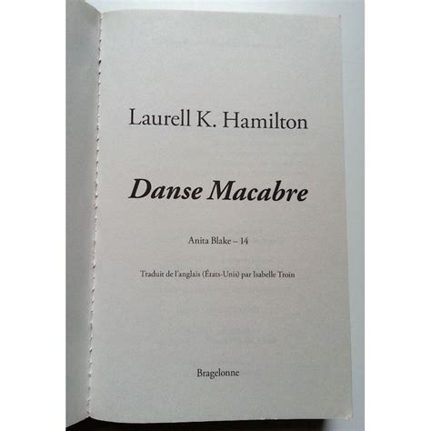 Laurell K Hamilton Anita Blake Tome 14 Danse Macabre