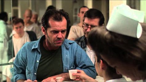 One Flew Over The Cuckoos Nest Medication Scene Youtube