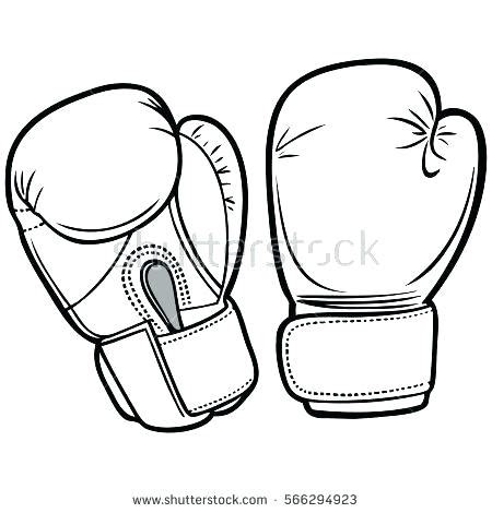 Boxing Gloves Coloring Pages at GetDrawings | Free download