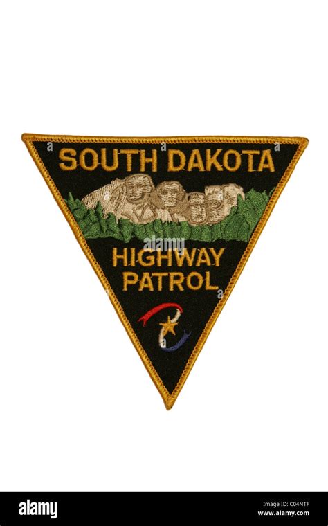 South Dakota Highway Patrol police patch Stock Photo - Alamy