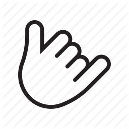 Hawaii Hang Loose Sign - ClipArt Best