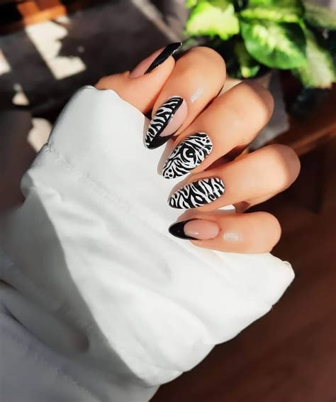 Zebra Nail Art Designs