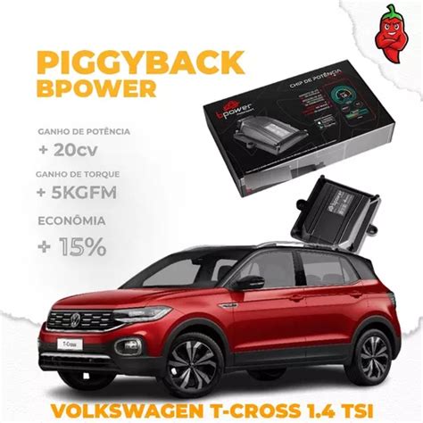 Piggyback Bpower Vw Tcross 1 4 Tsi Chip Potencia Bluetooth Frete grátis