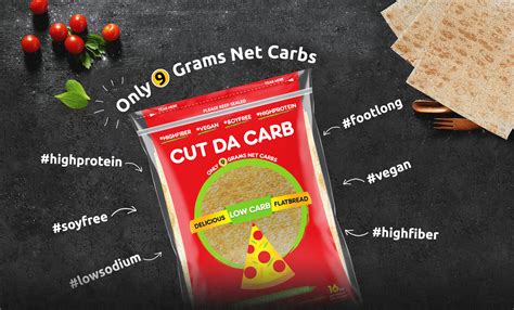 Cut Da Carb Canada Delicious Low Carb Flatbread