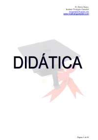 DIDÁTICA PARA ESTUDO DE GRADUAÇÃO Docsity