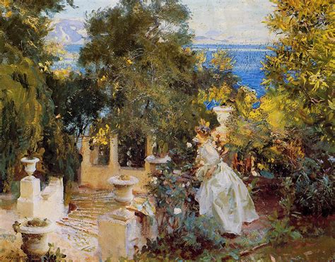 A Garden In Corfu John Singer Sargent Encyclopedia Of