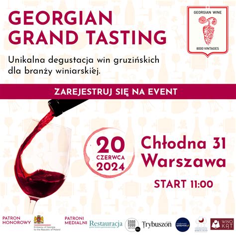 Ruszy A Rejestracja Na Georgian Grand Tasting Trybuszon