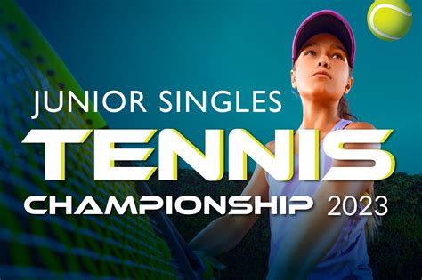 Junior Singles Tennis Championship 2023 | The American Club