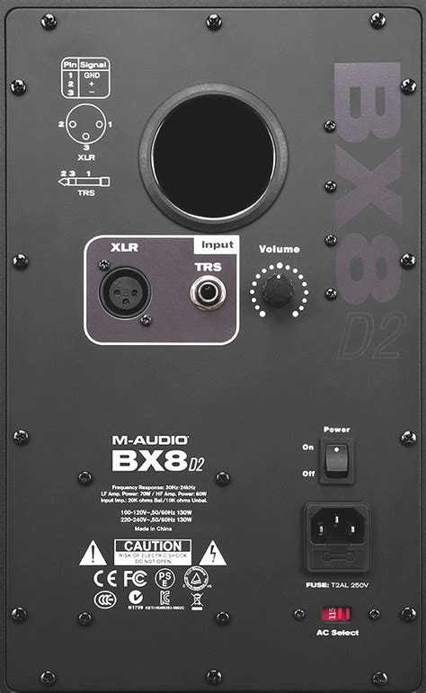 M Audio Bx8 D2 M Audio Bx8 D2 Active Nearfield Monitors 8 Woofer