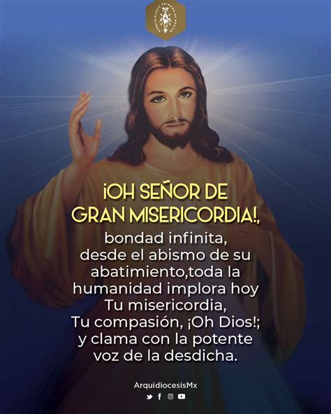 Arquidi Cesis Primada De M Xico On Twitter La Misericordia De Dios Es