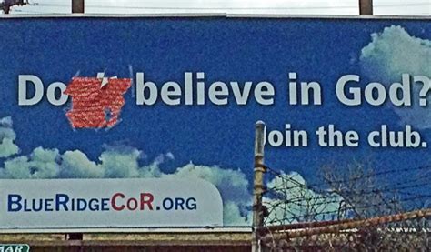 A Second Atheist Billboard Vandalized Near Roanoke Virginia Friendly