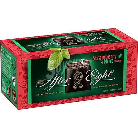 After Eight Nestl L Minas De Chocolate Menta Y Fresa Estuche G