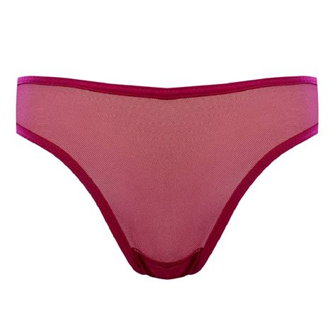 Bikini Vicky Form Talla CH Transparencia Frontal Vino Walmart