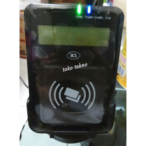 Jual Acr1222l Rfid Card Readerwriter With Lcd Display Usb Interface