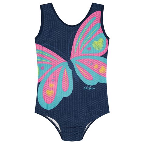 Maiô Infantil Regata Azul Marinho Borboleta Pink Sublimada Ecameleca