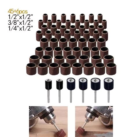 KIT COMPLET 51 pièces tambour de ponçage pour finition améliorée