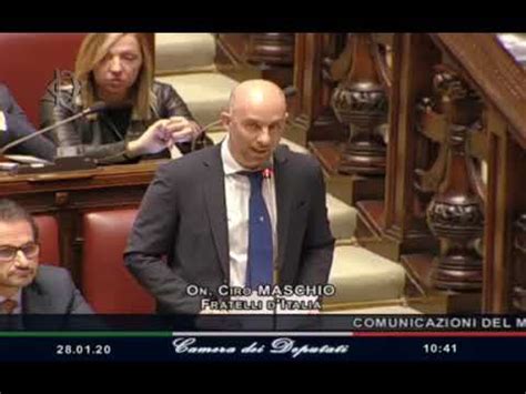 FdI Parlamento Intervento Dell On Maschio In Aula YouTube