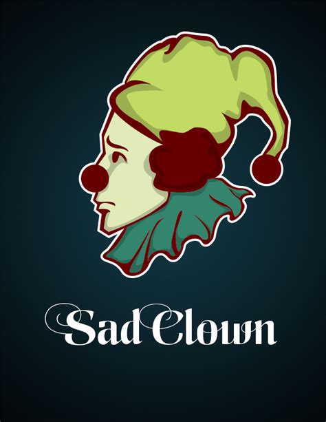 Sad Clown logo on Behance