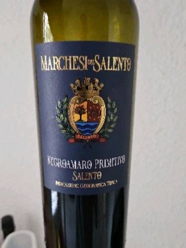 Marchesi Del Salento Negroamaro Primitivo Vivino US