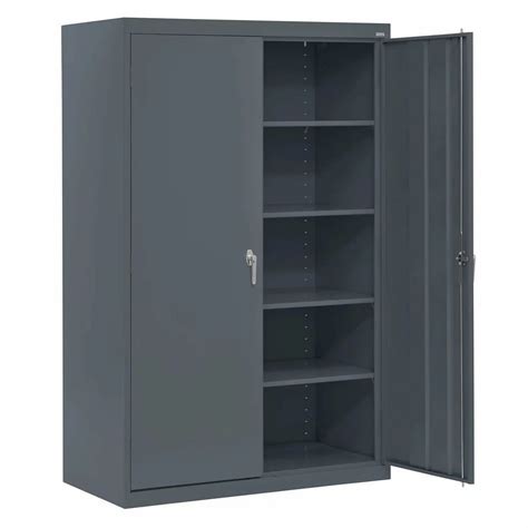 door  locker stainless steel cupboard  shelves  mirror