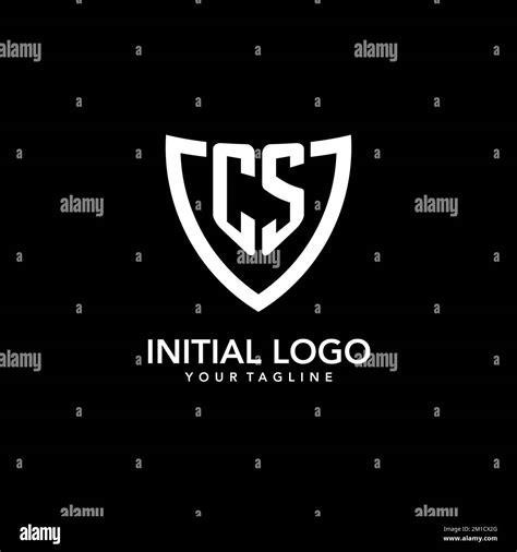 Logotipo Inicial De Monograma Cs Con Inspiraci N En El Dise O De Un