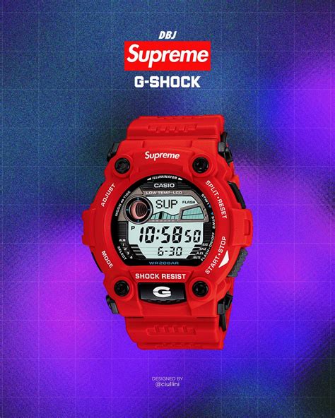 Supreme The North Watch Face G Shock