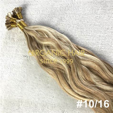 How To Apply Flat Tip Keratin Hair Extensions V121 Organic Hair