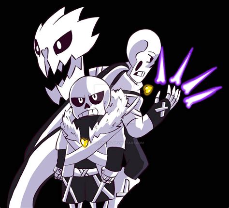 Cross Sans And X Papyrus X Tale Underverse By Agustin6024 On Deviantart