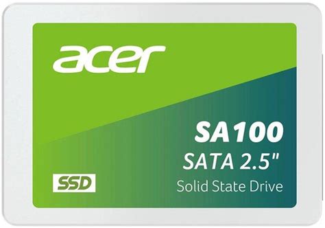 Купити 240GB SSD диск Acer SA100, ссд накопичувач асер 240 гб, ціна 712 ...