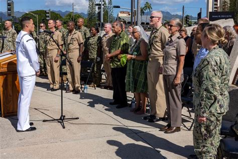 DVIDS Images Navy Closure Task Force Red Hill Holds Plank Owner