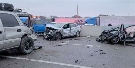 100 Car Pile Up In Texas