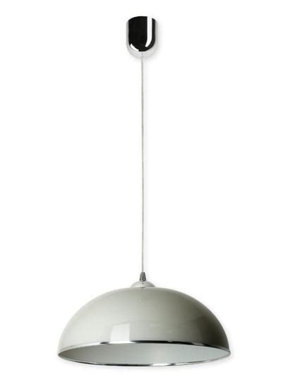 Lampa wisząca LAMPEX Anja D szaro srebrna 70x38 cm Lampex Sklep