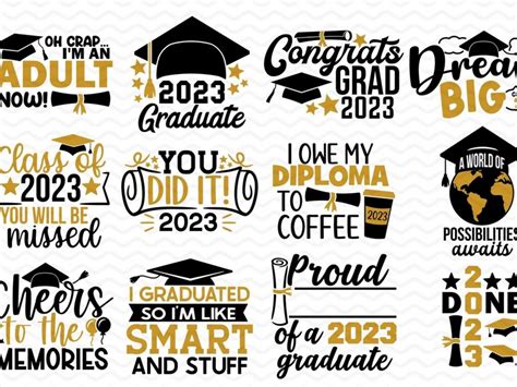 Class of 2023 SVG Graduation 2023 SVG graduation Cap Svg graduation ...