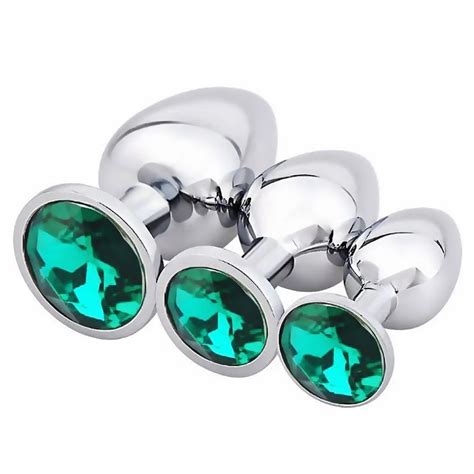 High Quality Pcs In A Set Stainless Steel Anal Plug Metal Butt Plug For Adult Buy High