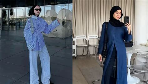 Baju Biru Dongker Cocok Dengan Jilbab Warna Apa Intip Idenya